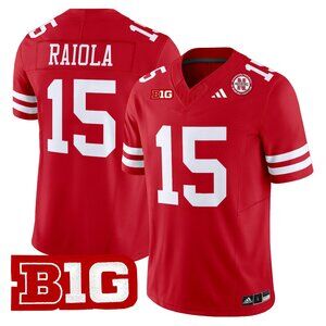 Mens Youths Kids Womens Dylan Raiola Red Vapor Stitched Jersey